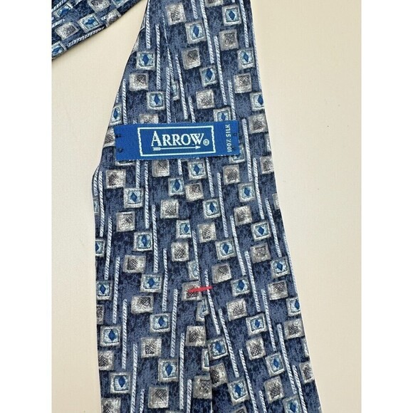 Lot of 100% Silk Ties Dino Baldini, Summit Hill, Free Man, Oakton Ltd, Arrow - Picture 13 of 13